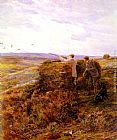 Heywood Hardy The Grouse Shoot painting